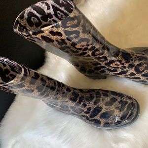 Never worn corkys rain boots